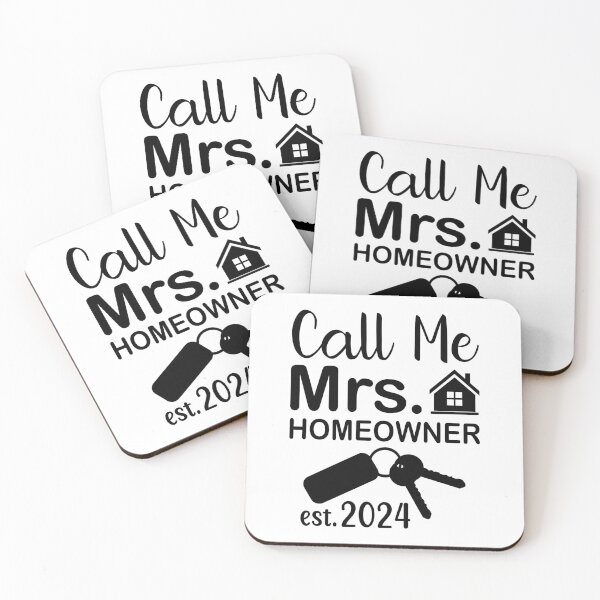 Item preview, Call Me Mrs Homeowner 2024 designed and sold by EmeraldeaArt.