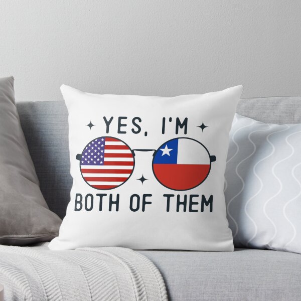 Item preview, Yes I'm Both Of Them American Chilean designed and sold by OX-tright.