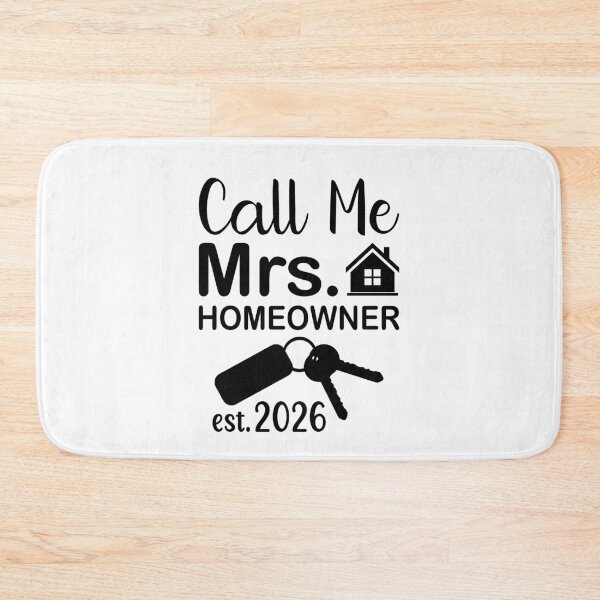 Item preview, Call Me Mrs Homeowner 2026 designed and sold by EmeraldeaArt.