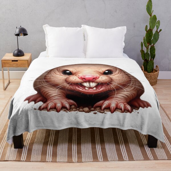 Item preview, Angry Naked Molerat Does NOT Approve designed and sold by MagickDragon.