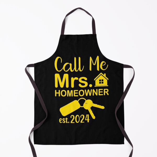 Item preview, Call Me Mrs Homeowner 2024 - in yellow designed and sold by EmeraldeaArt.