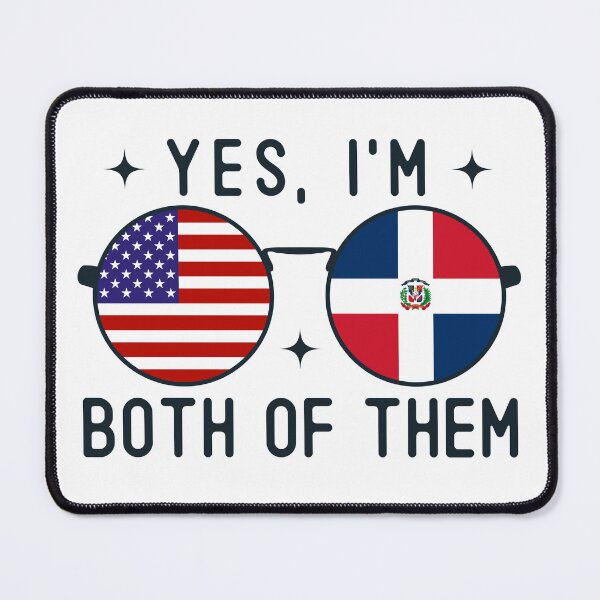 Item preview, Yes I'm Both Of Them American Dominican designed and sold by OX-tright.