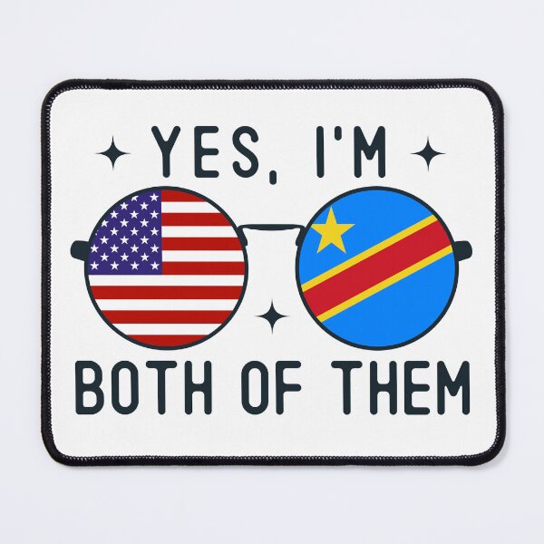 Item preview, Yes I'm Both Of Them American Congolese designed and sold by OX-tright.