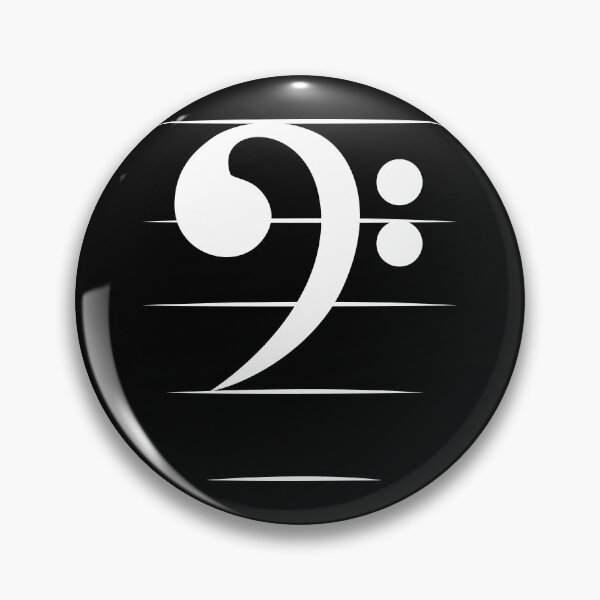 Item preview, bass clef bass guitar love symbol basser designed and sold by AndreMi.