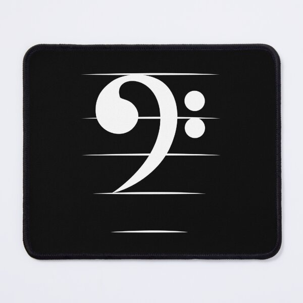 Item preview, bass clef bass guitar love symbol basser designed and sold by AndreMi.