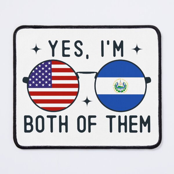Item preview, Yes I'm Both Of Them American Salvadoran designed and sold by OX-tright.