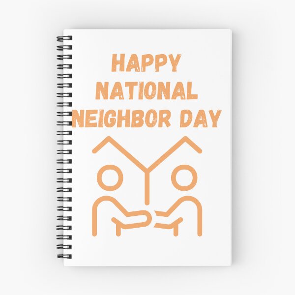 Item preview, Happy National Neighbor Day designed and sold by Simo0455.