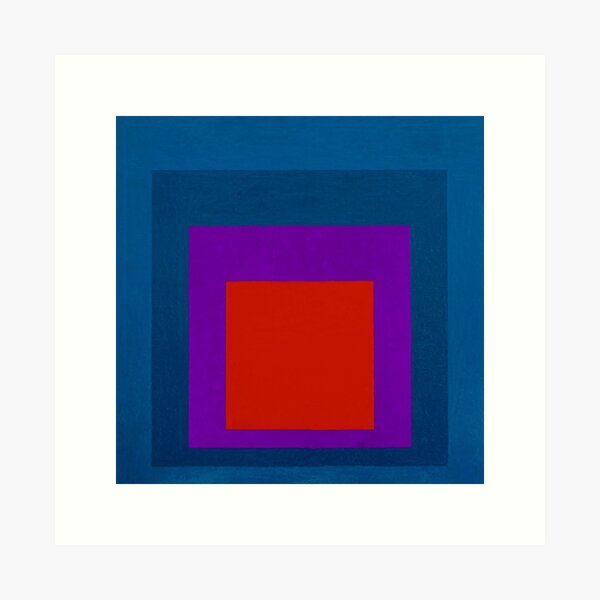Aperçu de l'œuvre Mouvement artistique de Joseph Albers créée et vendue par David-thomi.