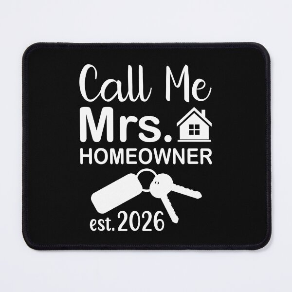 Item preview, Call Me Mrs Homeowner 2026 - in white designed and sold by EmeraldeaArt.