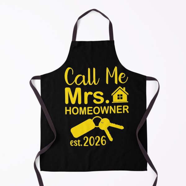 Item preview, Call Me Mrs Homeowner 2026 - in yellow designed and sold by EmeraldeaArt.