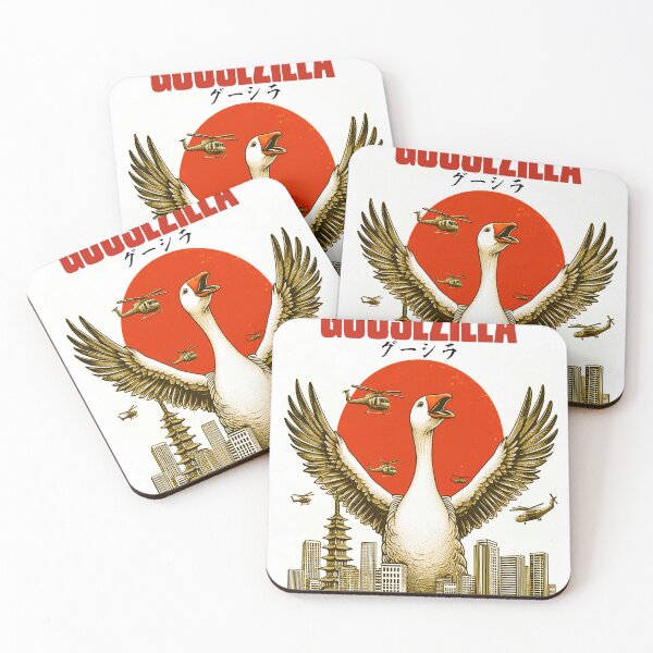 Artikelvorschau, Goosezilla - Gans Godzilla entworfen und verkauft von PapayaGen.