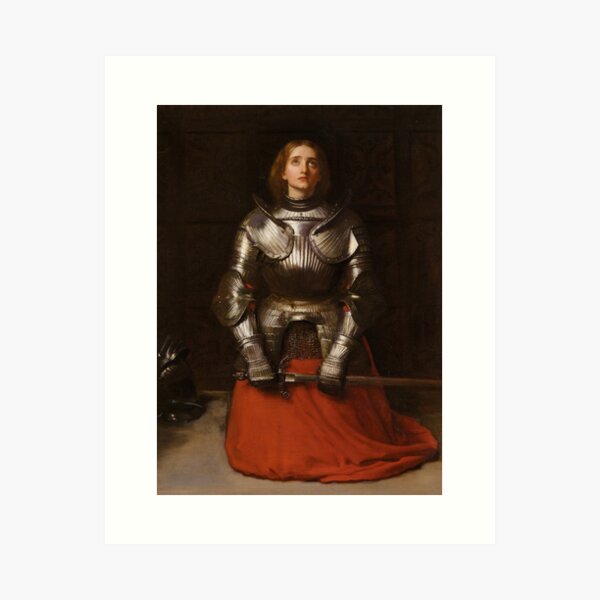 Item preview, Joan of Arc (1865) - John Everett Millais designed and sold by SALON DES ARTS.