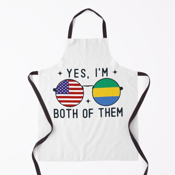 Item preview, Yes I'm Both Of Them American Gabonese designed and sold by OX-tright.
