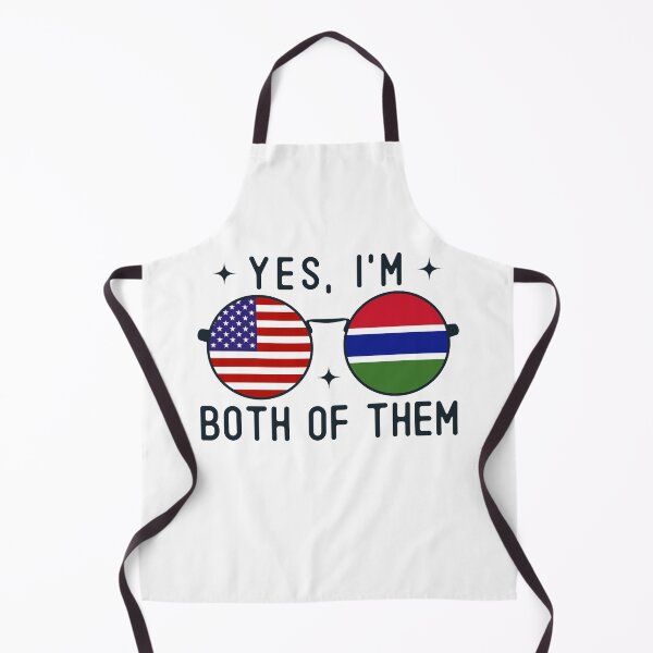 Item preview, Yes I'm Both Of Them American Gambian designed and sold by OX-tright.