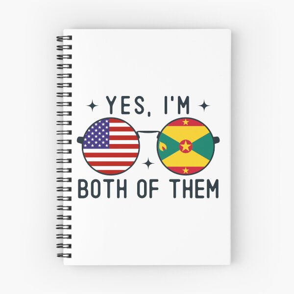 Item preview, Yes I'm Both Of Them American Grenadian designed and sold by OX-tright.