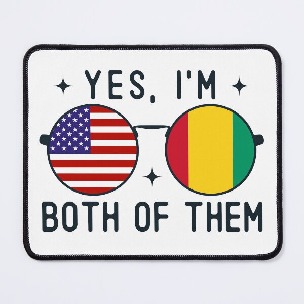 Item preview, Yes I'm Both Of Them American Guinean designed and sold by OX-tright.