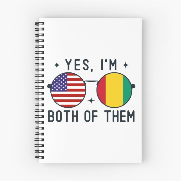 Item preview, Yes I'm Both Of Them American Guinean designed and sold by OX-tright.
