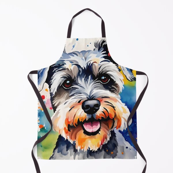 Item preview, Miniature Schnauzer - Watercolour style Dogs Art designed and sold by Country-Artist.