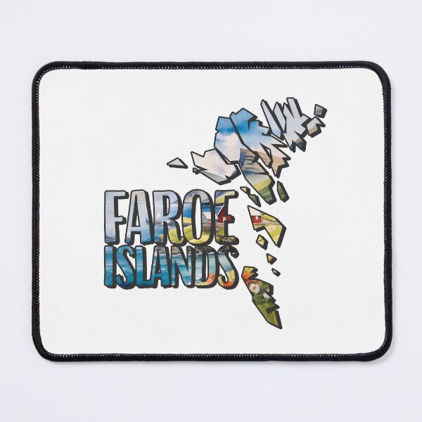 Item preview, Faroe Islands watercolor map designed and sold by Motivburg.