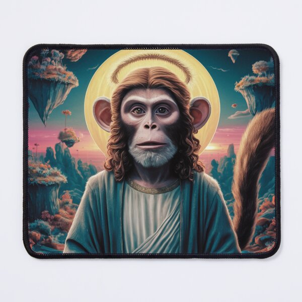 Item preview, MONKEY JESUS MEME designed and sold by ChristianArt6.