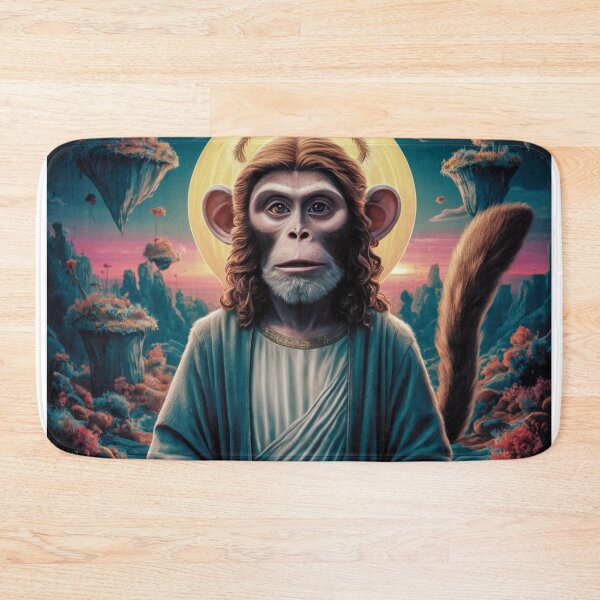 Item preview, MONKEY JESUS MEME  designed and sold by ChristianArt6.