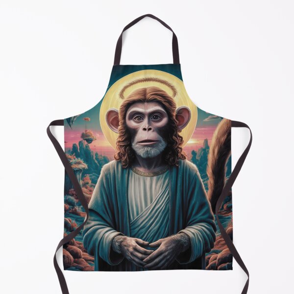 Item preview, MONKEY JESUS MEME designed and sold by ChristianArt6.