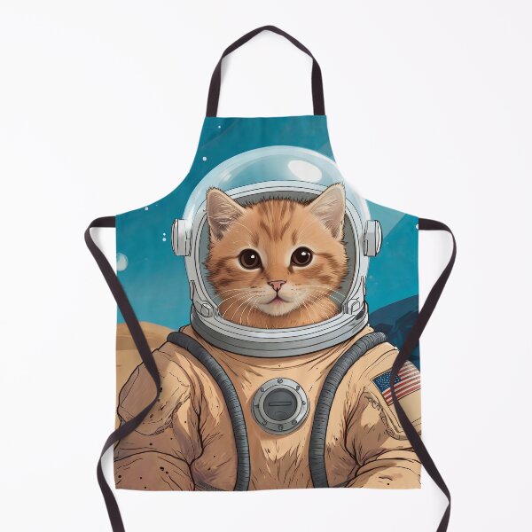 Item preview, Kitten in a spacesuit designed and sold by aleezon.