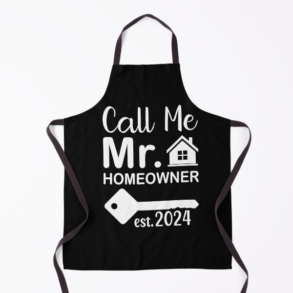 Item preview, Call Me Mr Homeowner 2024 - in white  designed and sold by EmeraldeaArt.