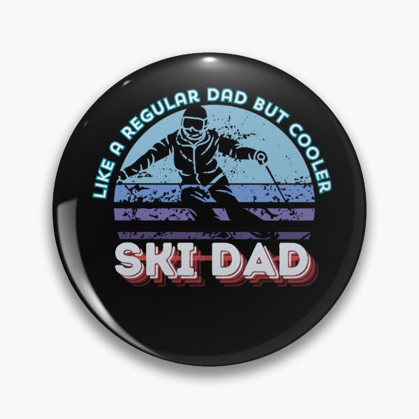 Item preview, Dad Skiing-Ski Dad Like a Regular Dad But Cooler designed and sold by OnTheTrend.