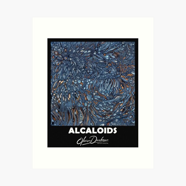 Aperçu de l'œuvre Alcaloids 105 créée et vendue par olivier duchossoir.