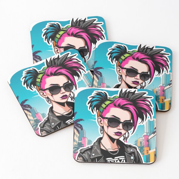 Item preview, Los Angeles Punk Girl Summer designed and sold by MadnessEnvelope.