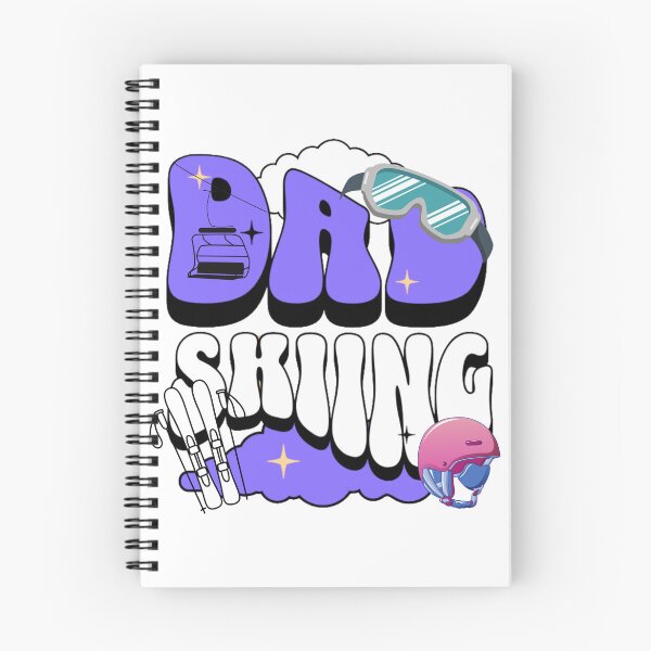 Item preview, Dad Skiing designed and sold by OnTheTrend.