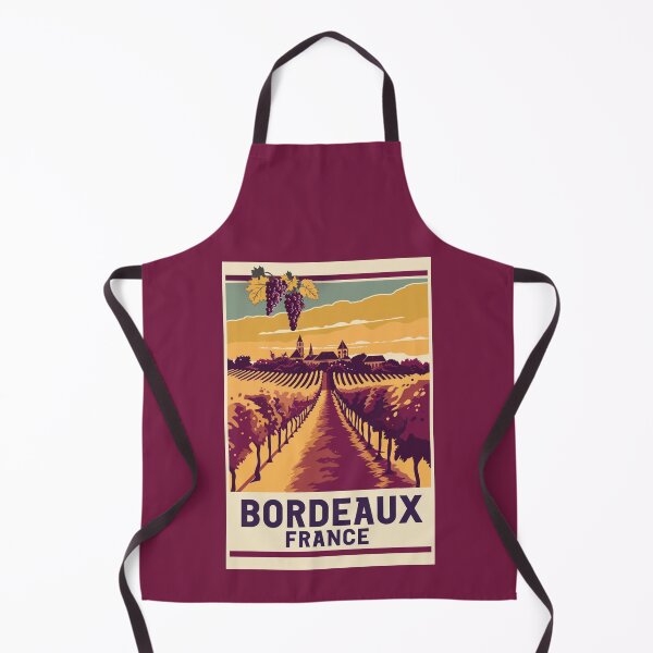 Item preview, A Vintage Travel Illustration of Bordeaux - France designed and sold by GoodOldVintage.