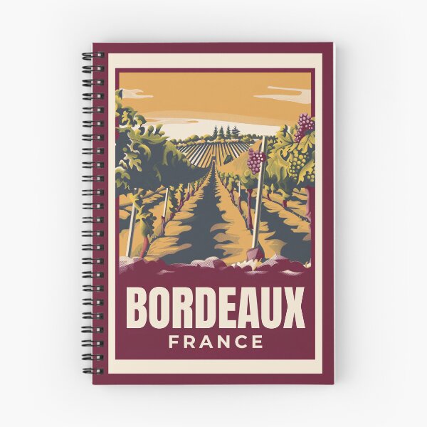 Item preview, A Vintage Travel Illustration of Bordeaux - France designed and sold by GoodOldVintage.