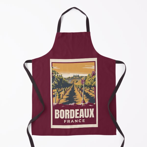 Item preview, A Vintage Travel Illustration of Bordeaux - France designed and sold by GoodOldVintage.