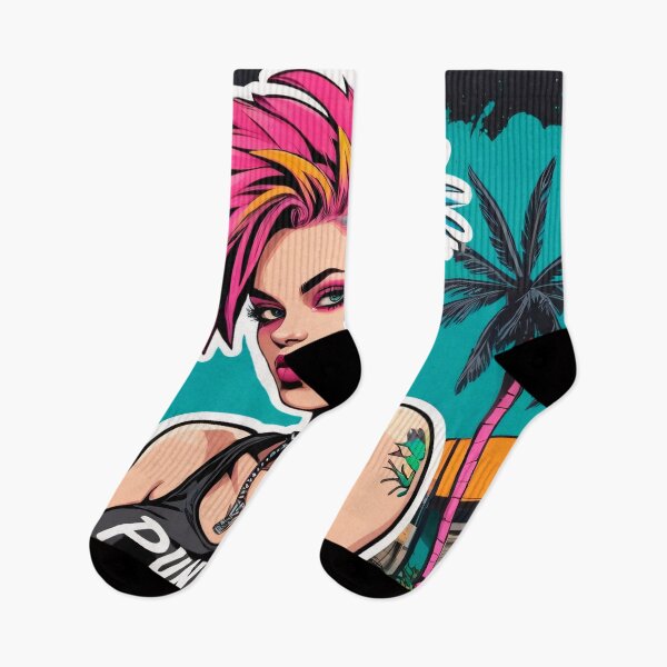 Item preview, Miami Punk Girl - Florida Summer Aesthetic designed and sold by MadnessEnvelope.