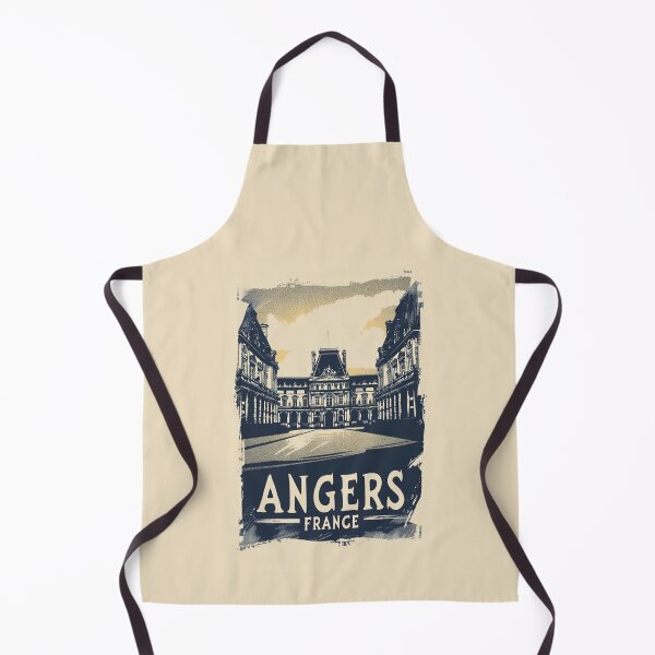 Item preview, A Vintage Travel Illustration of Angers - France designed and sold by GoodOldVintage.