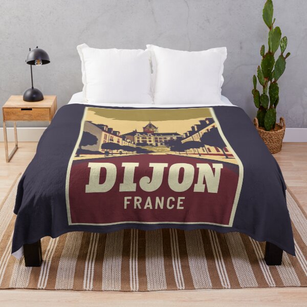 Item preview, A Vintage Travel Illustration of Dijon - France designed and sold by GoodOldVintage.