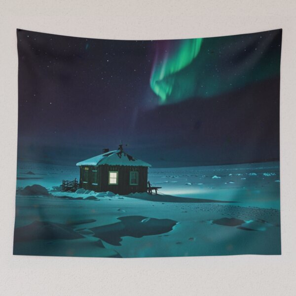 Item preview, Night in the north pole designed and sold by mikaws.