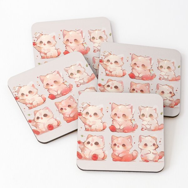 Item preview, Adorable Cherry Cats Galore designed and sold by Rubyingooo.