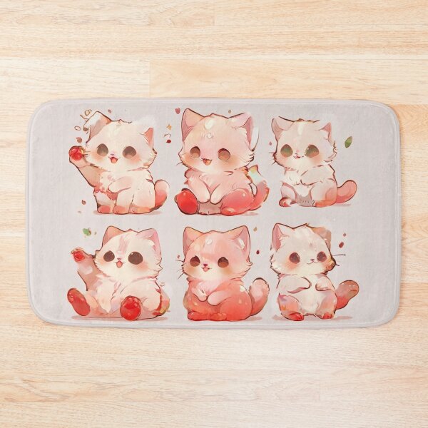 Item preview, Adorable Cherry Cats Galore designed and sold by Rubyingooo.