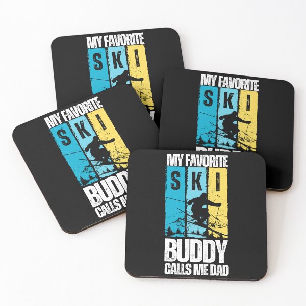Item preview, Dad Skiing-My Favorite Ski Buddy calls me Dad designed and sold by OnTheTrend.