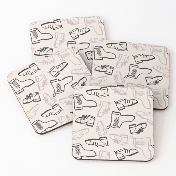Item preview, Walking boots in Cool Neutral palette designed and sold by FrancesPoff.