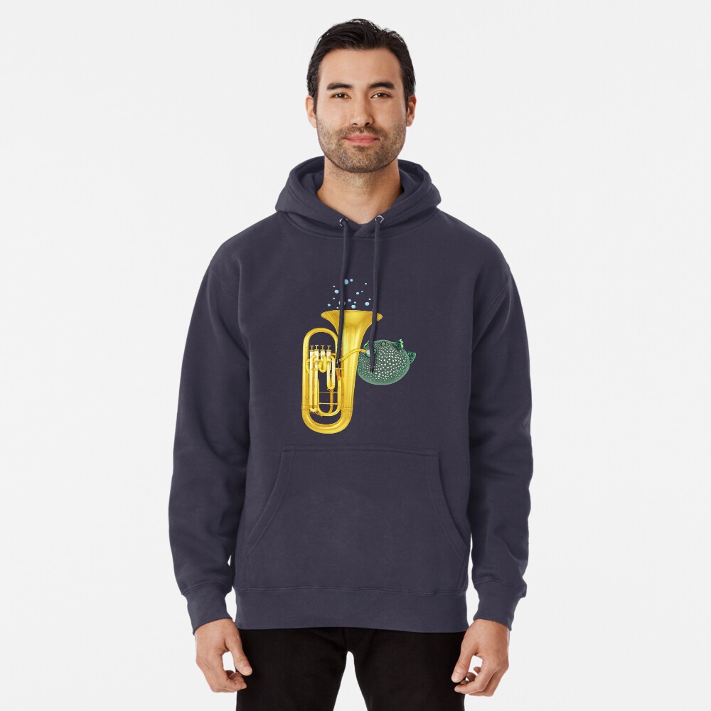 pufferfish hoodie