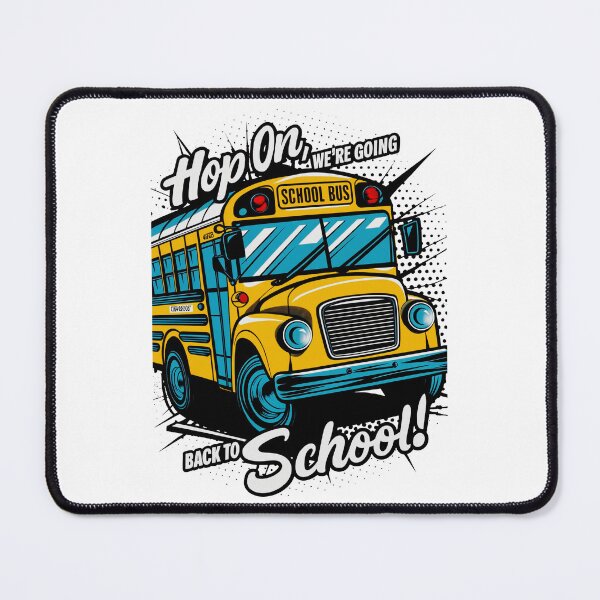 Item preview, Hop On, Bright Yellow School Bus Awaits for Back to School Adventures designed and sold by SplashTastic.