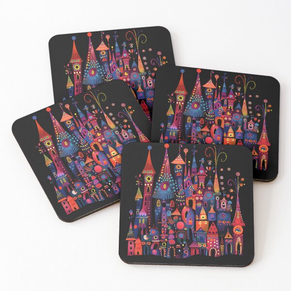 Item preview, A fairy tale village style 3 designed and sold by DesignVistaHub.