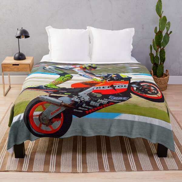 Orders Valentino Rossi Quilt Blanket For MotoGP Fan Quilt Blanket, Quilt Gift, To my Mom, Happy Father's Day