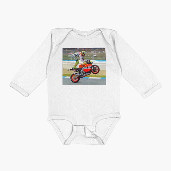 Item preview, Valentino Rossi making a wheelie after winning the 2003 Spanish Grand Prix watercolor designed and sold by Rodissimus1984.