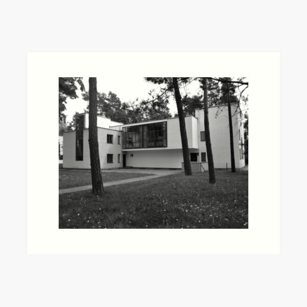 Bauhaus: Meisterhaus Kunstdruck