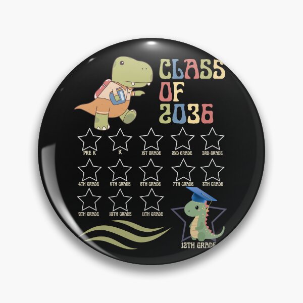 Item preview, Cute Dinosaur Class of 2036 Kids Back to School Dino Design designed and sold by MTJ-Mushrooms.